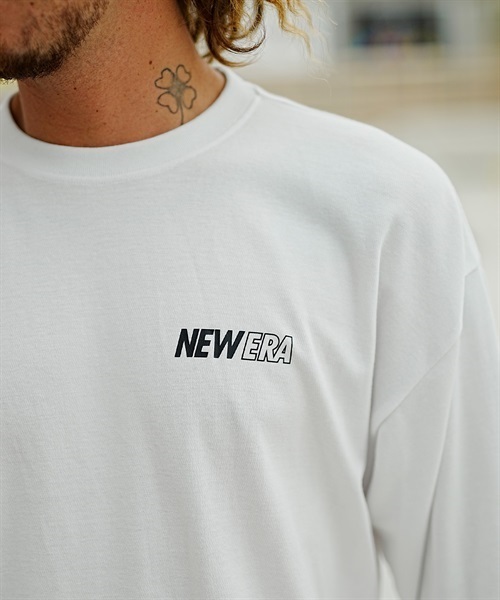 NEW ERA/ニューエラ PA LSOSPT TEE VERTICAL LOGO 長袖 Tシャツ ロンT