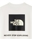 THE NORTH FACE/ザ・ノース・フェイス 長袖 Tシャツ ロンT バックプリント スクエアロゴ 静電気ケア NT82333 W(W-S)