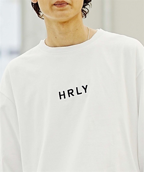 Hurley/ハーレー メンズ 長袖Tシャツ ルーズシルエット ヘビーウェイト MLS2312032(WHT-M)