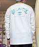 BILLABONG ビラボン BE011-050 メンズ 長袖 Tシャツ ロゴ ロンT バックプリント クルーネックロンT(OFW-M)