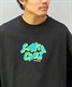 SANTA CRUZ サンタクルーズ 502231403 メンズ トップス カットソー Tシャツ 長袖 KK1 A19(BLACK-M)