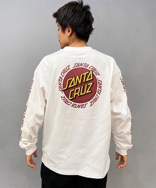 SANTA CRUZ サンタクルーズ 502231404 メンズ トップス カットソー Tシャツ 長袖 KK1 A19(FORES-M)