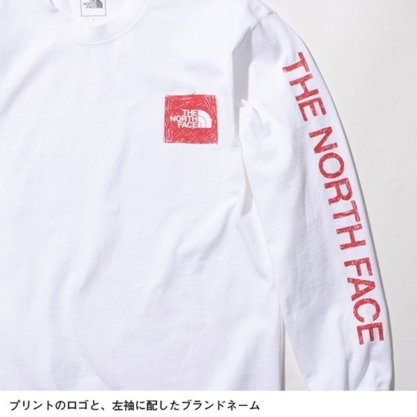 THE NORTH FACE ザ・ノース・フェイス L/S Sleeve Graphic Tee ロングスリーブ スリーブ NT32344 長袖 Tシャツ KK1 A26(W-M)