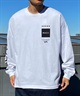 【クーポン対象】RVCA ルーカ メンズ 長袖 Tシャツ ロンT バックプリント スリーブロゴ ヘビーウェイト ワイドフィット BE041-056(KHA-S)