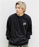 LURKING CLASS ラーキングクラス メンズ 長袖 Tシャツ ロンT バックプリント ST23FTM07 ムラサキスポーツ限定(WHITE-M)