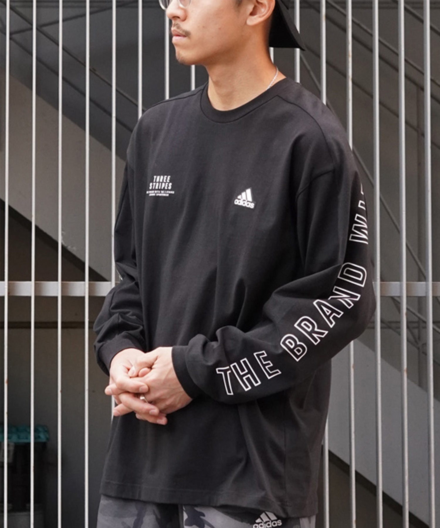 マトメガイ対象】adidas アディダス メンズ レディース 長袖 Tシャツ