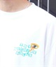 【ムラサキスポーツ限定】 TOY MACHINE トイマシーン メンズ 長袖 Tシャツ ロンT オーバーサイズ バックプリント MTMPLT5(WHITE-M)