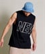 NEW ERA ニューエラ P MUSCLE TANK FB LOGO 13697252 メンズ タンクトップ KK1 A20(BLK-M)