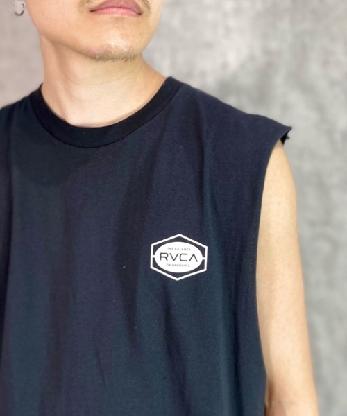 RVCA ルーカ BD041-354 メンズ トップス タンクトップ KK1 C20(BRK0-S)