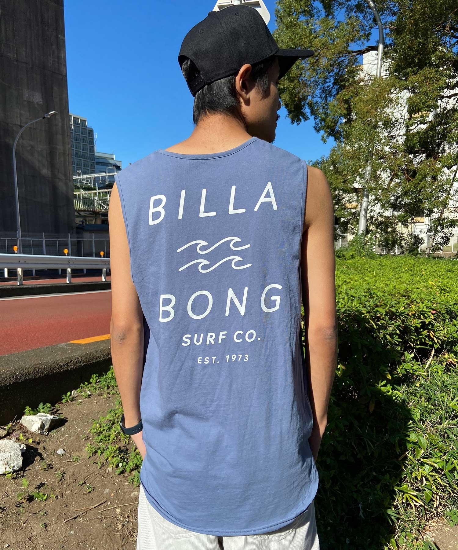 【クーポン対象】BILLABONG ビラボン ONE TIME メンズ タンクトップ バックプリント BE011-350(IND-M)