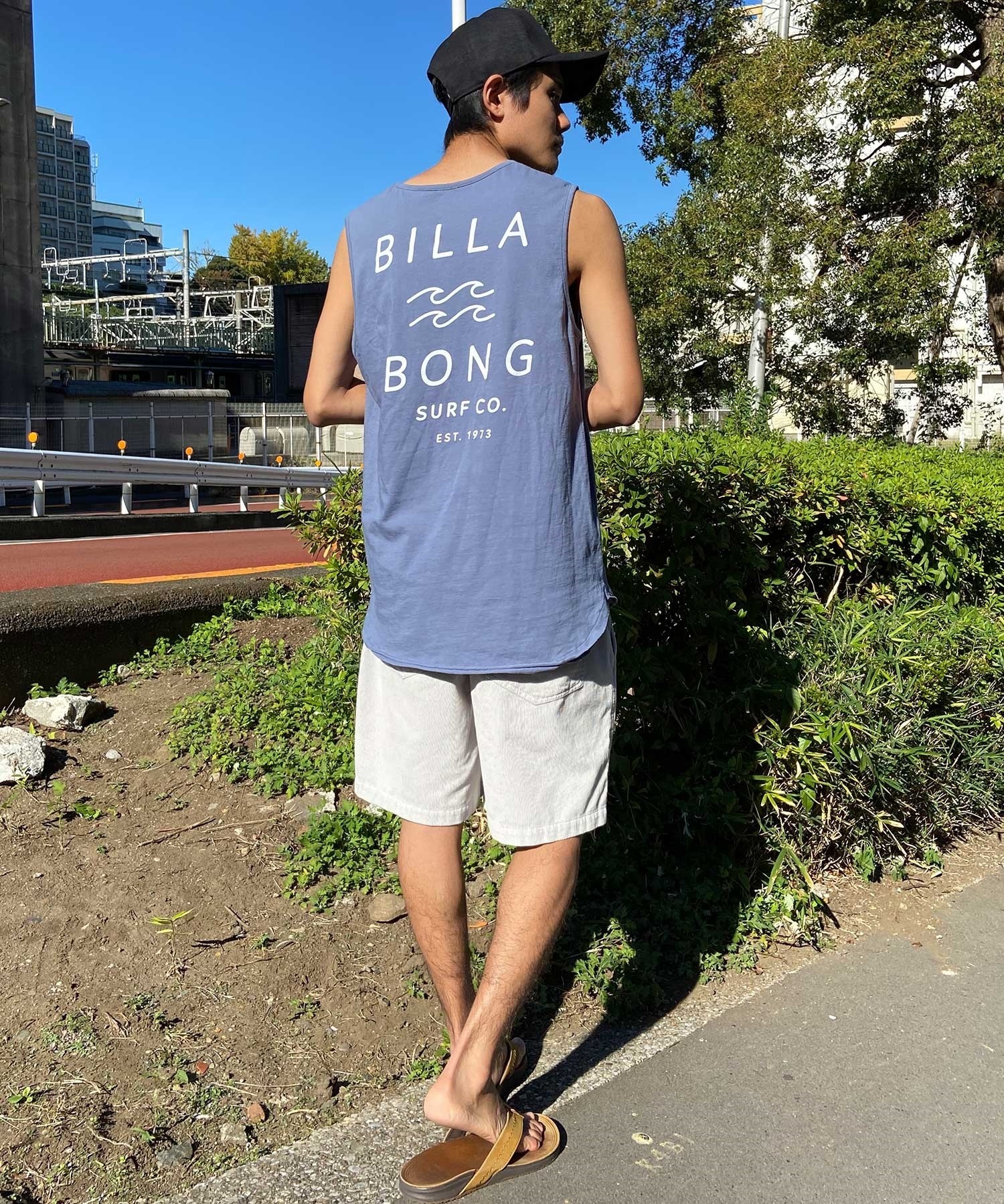 【クーポン対象】BILLABONG ビラボン ONE TIME メンズ タンクトップ バックプリント BE011-350(IND-M)