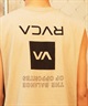 RVCA ルーカ メンズ タンクトップ マッスルタンク カットオフスリーブ ボックスロゴ ノースリーブTシャツ BE041-352(KHA-S)