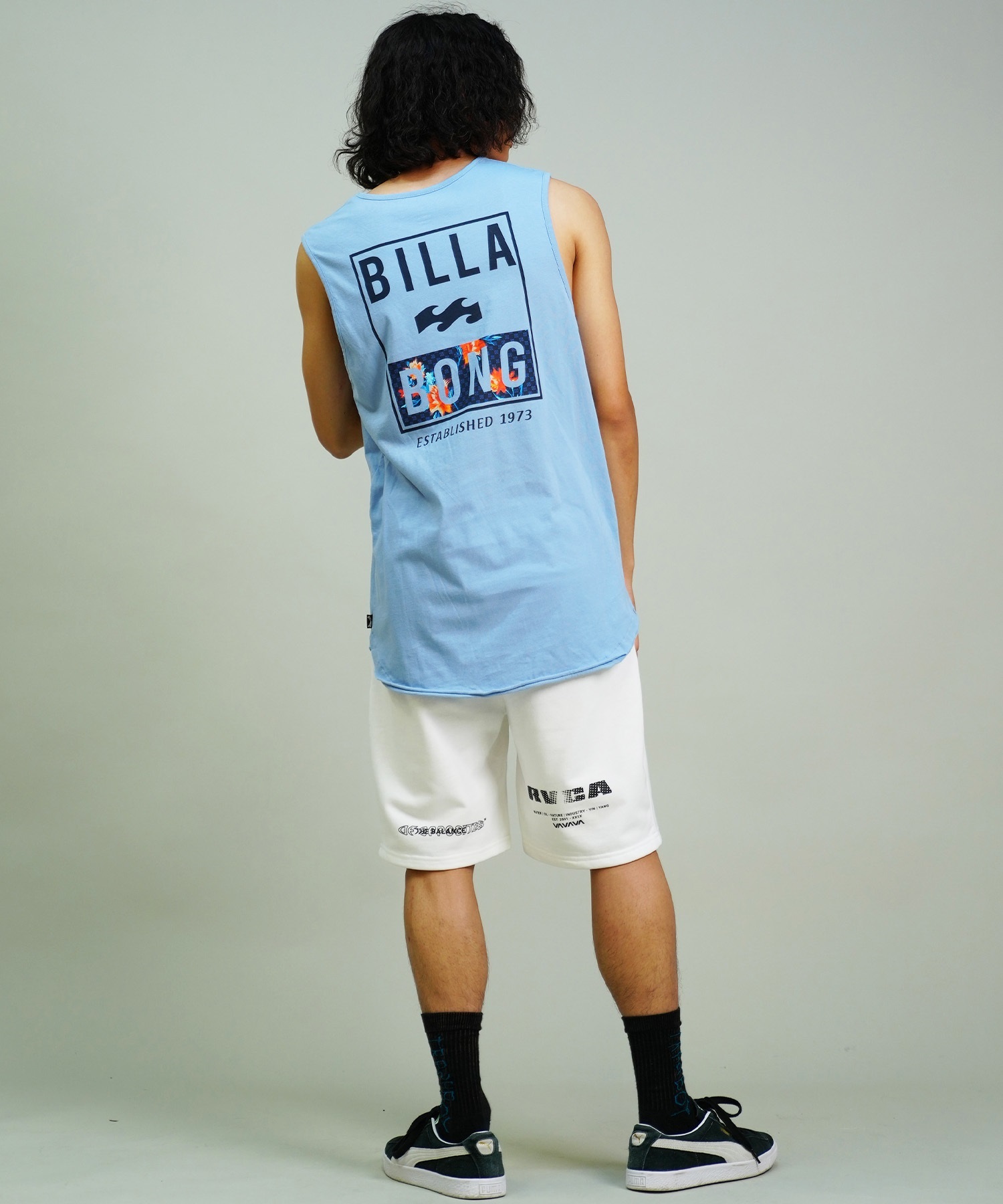 BILLABONG ビラボン タンクトップ メンズ バックプリント カットオフ ADVISORY BE01A-350(CRB-M)