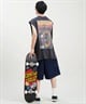 THRASHER スラッシャー メンズ タンクトップ コミック ピグメント加工 バックプリント THMM-24SMNST01 ムラサキスポーツ限定(COMI1-M)