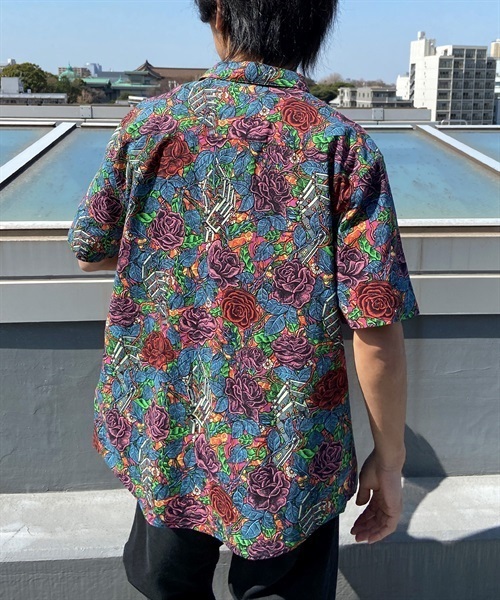 Mini Floral Rayon S/S Shirt レーヨンシャツメンズ - シャツ