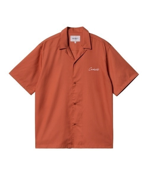 CARHARTT カーハート I031465 メンズ トップス シャツ 半袖 KK E11(RD-M)