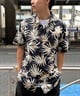 QUIKSILVER クイックシルバー メンズ 半袖 シャツ アロハシャツ とろみシャツ 総柄 レギュラーフィット 胸ポケット AQYWT03324(KVJ6-M)