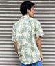 【クーポン対象】QUIKSILVER クイックシルバー メンズ 半袖 シャツ アロハシャツ とろみシャツ 総柄 レギュラーフィット 胸ポケット AQYWT03324(KVJ6-M)