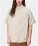 Carhartt WIP カーハートダブリューアイピー S S BRAXTON SHIRT メンズ 半袖 シャツ ルーズ シルエット I031454(BEIGE-M)