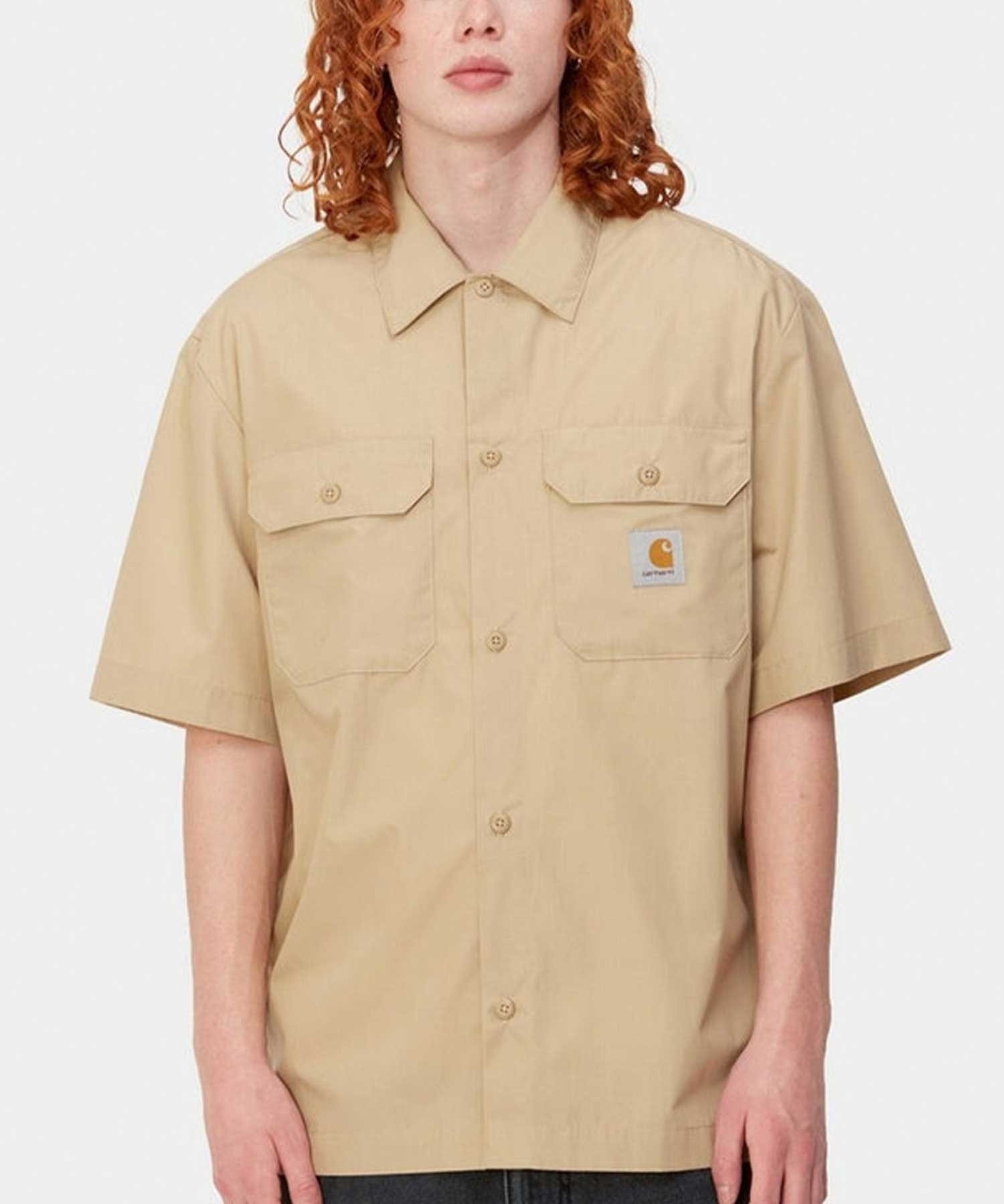 Carhartt WIP カーハート ダブリューアイピー 半袖 シャツ メンズ S S CRAFT SHIRT I033023(BROWN-M)