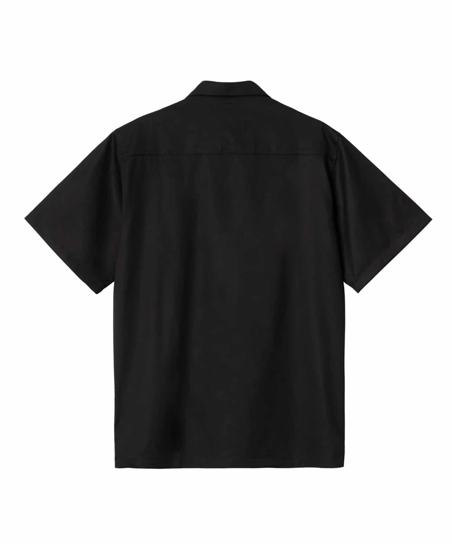 Carhartt WIP カーハート ダブリューアイピー 半袖 シャツ メンズ ルーズフィット S S DELRAY SHIRT I031466(BLACK-M)