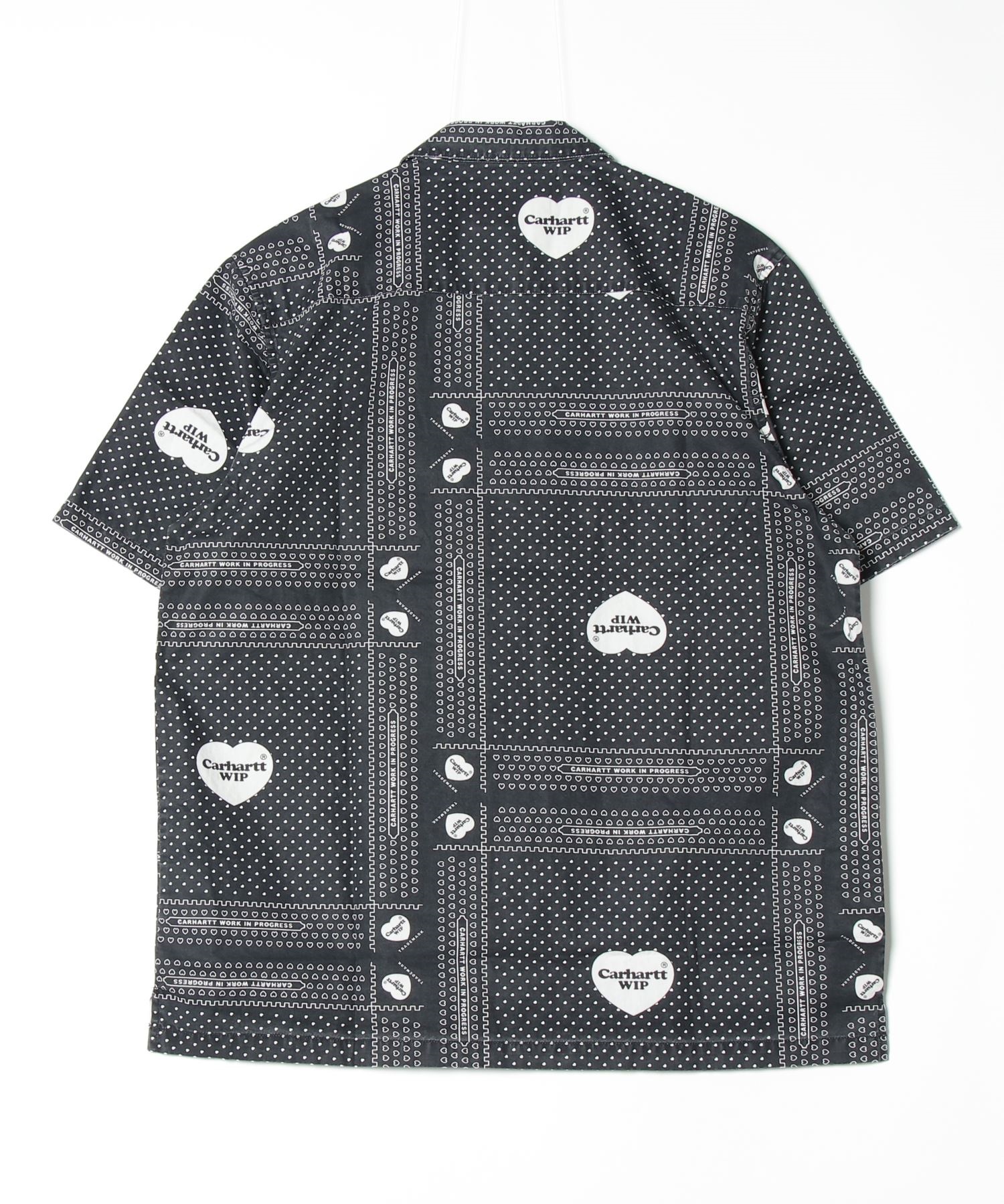 Carhartt WIP カーハートダブリューアイピー S S HEART BANDANASHIRT メンズ 半袖 シャツ I033075(24MXX-M)