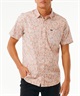 RIP CURL リップカール M FLORAL REEF S S SHIRT メンズ 半袖シャツ 総柄 03DMSH(BE-M)