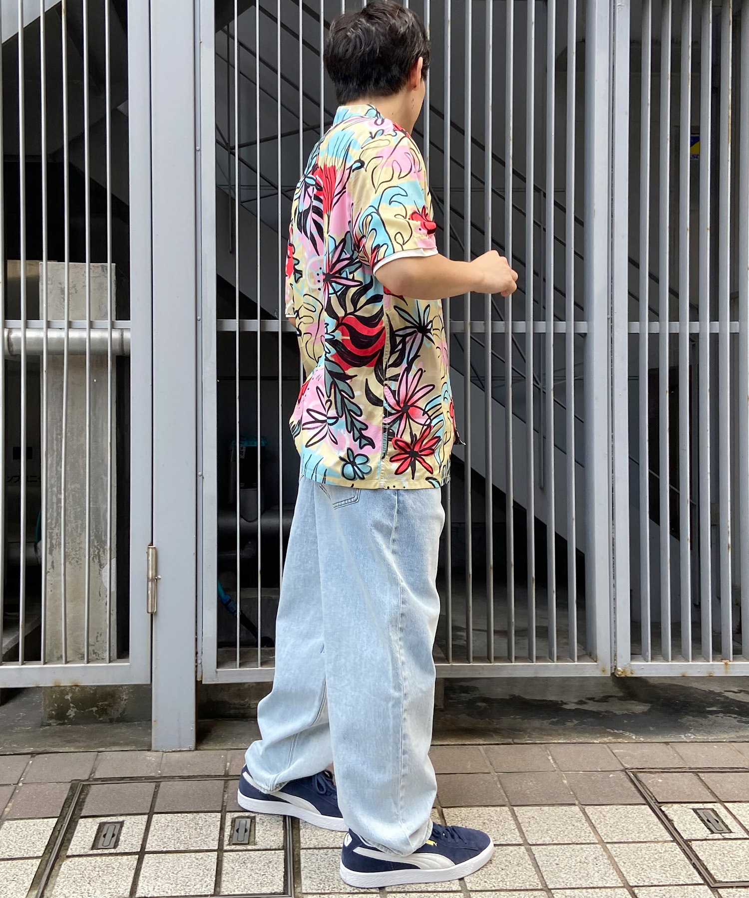 VOLCOM/ボルコム 半袖シャツ DESI A0422400(FOG-M)