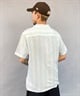 RVCA ルーカ 半袖 シャツ メンズ ストライプ オープンカラー LOVE STRIPE SS BE04A-127(LBL-S)