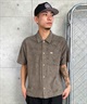 RVCA ルーカ 半袖 シャツ メンズ オープンカラー パイル 総柄 PALMS DOWN SS BE04A-202(MSH-S)