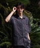 RVCA ルーカ メンズ シャツ 半袖 ペイズリー バンダナ 総柄 セットアップ対応 ユニセックス BE04A-P15 ムラサキスポーツ限定(WHT-S)