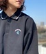 SANTA CRUZ サンタクルーズ ARCH HAND POLO 502231206 メンズ 半袖 シャツ ポロシャツ KK1 D25(BK-M)