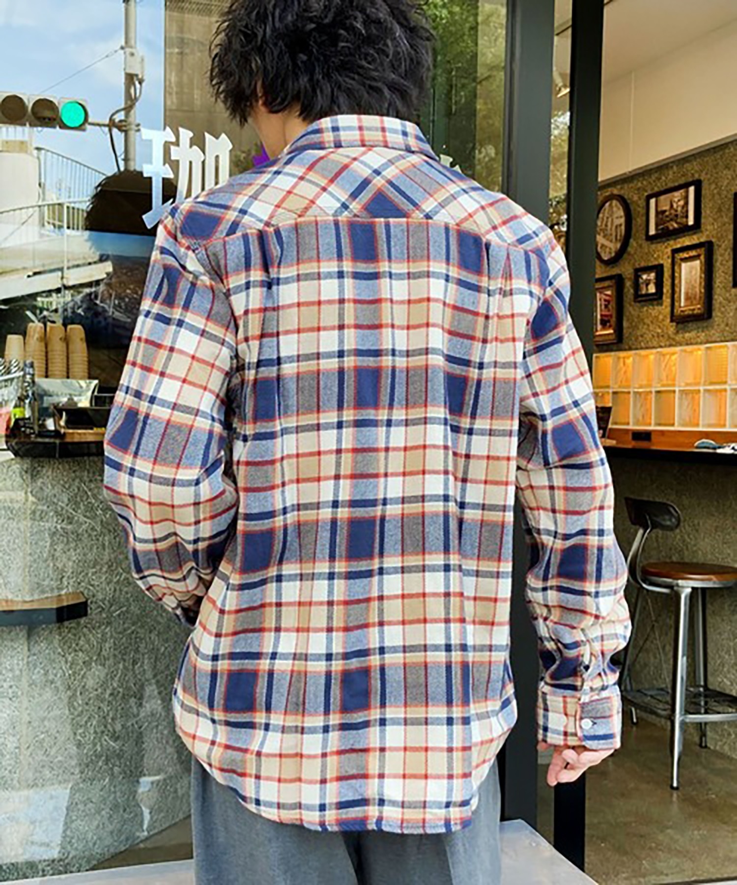 BRIXTON ブリクストン DESI BOWERY L/S FLANNEL 1213 メンズ 長袖 シャツ(BKDPB-M)