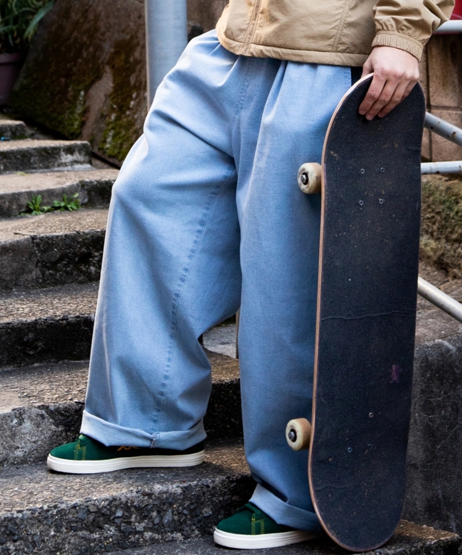 ELEMENT/エレメント SHOD PANTS BIG メンズ ロングパンツ デニム