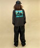 RVCA/ルーカ ロングパンツ デニム ジーンズ ワイドシルエット 24/7 BD042-736(BLK-S)