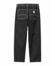 Carhartt WIP/カーハートダブリューアイピー メンズ デニムパンツ ストレート リラックスシルエット I022947(BLACK-28.0inch)