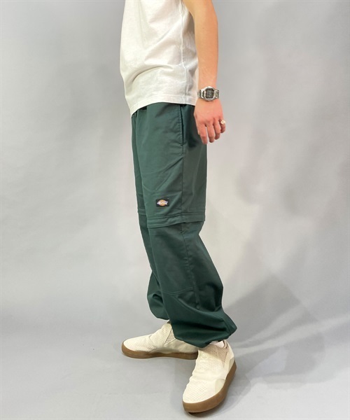 DICKIES ディッキーズ コンバーチブルシェフパンツ 18456800 メンズ ロングパンツ ショーツ 2way ムラサキスポーツ限定 KK1 B13(30GR-S)