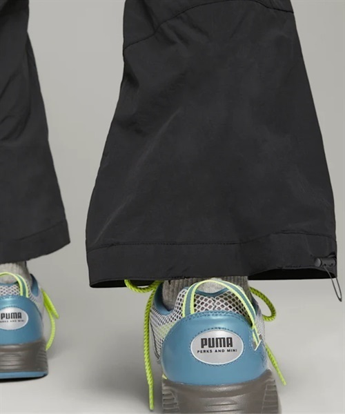 PUMA プーマ x PERKS AND MINI WOVEN PANTS ウーブン パンツ 538815-01 メンズ ロングパンツ KX1 D26(BK-M)