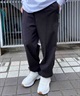 【クーポン対象】ELEMENT エレメント メンズ スケートパンツ ロングパンツ デニム レギュラーシルエット ウエスト紐 BE021-700(FBK-M)