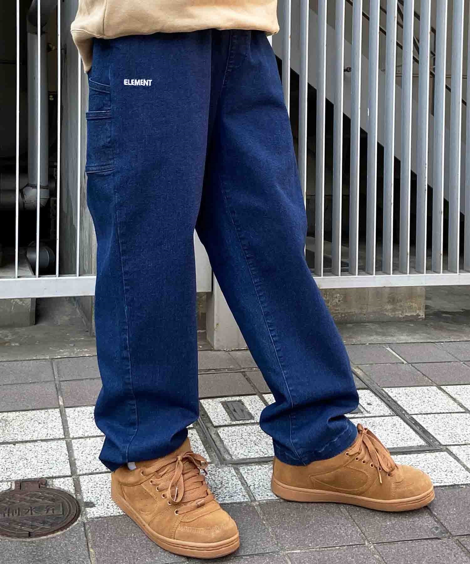 ELEMENT エレメント メンズ ロングパンツ ペインターパンツ ルーズシルエット BE021-703(BDM-M)