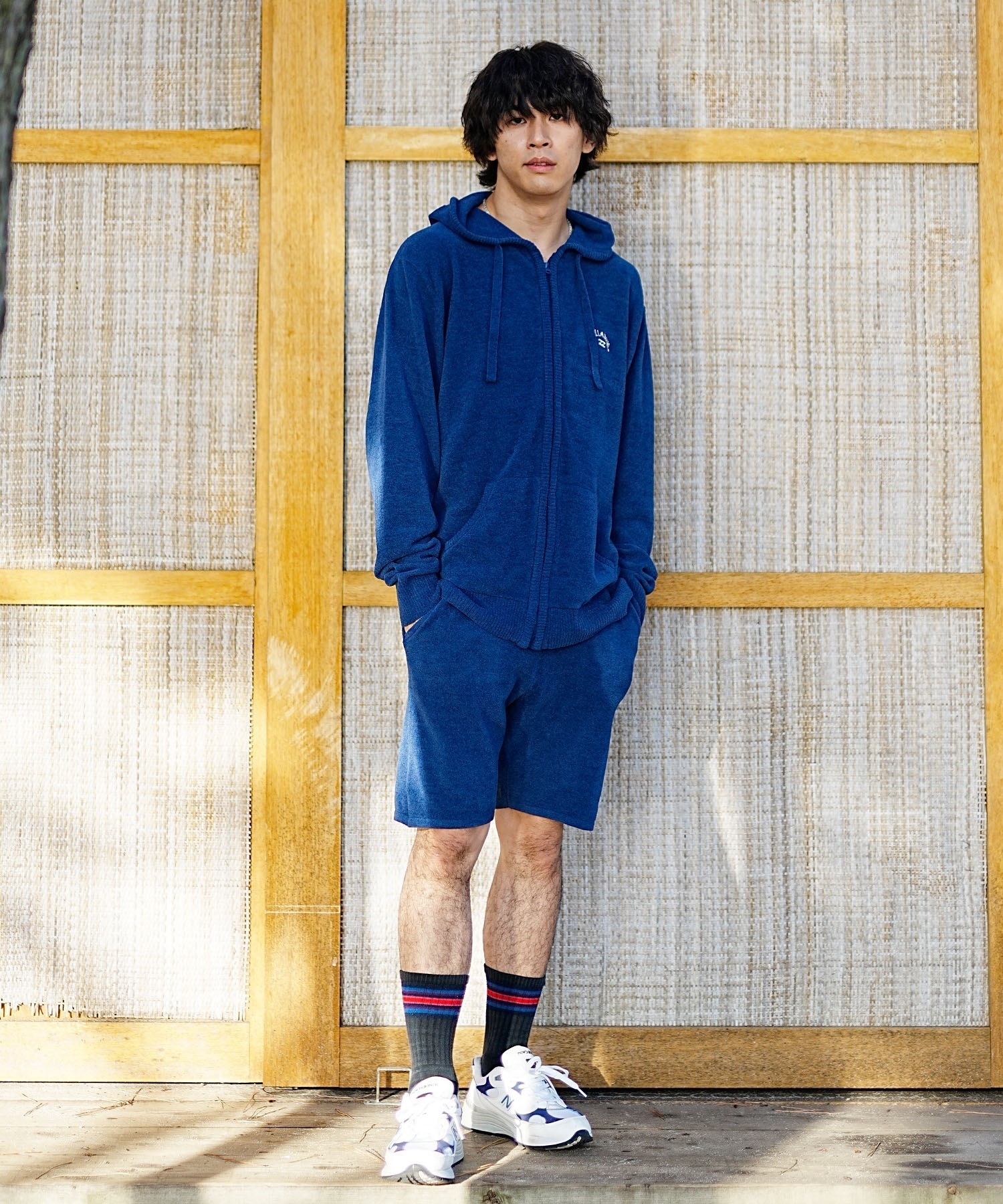 【クーポン対象】BILLABONG ビラボン モールニットショーツ メンズ ショートパンツ イージーパンツ ハーフパンツ セットアップ対応 BE011-010(GRY-M)