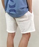 【クーポン対象】QUIKSILVER クイックシルバー QWS241054 メンズ ショートパンツ ワンポイント 刺繍 ロゴ(CHC-M)