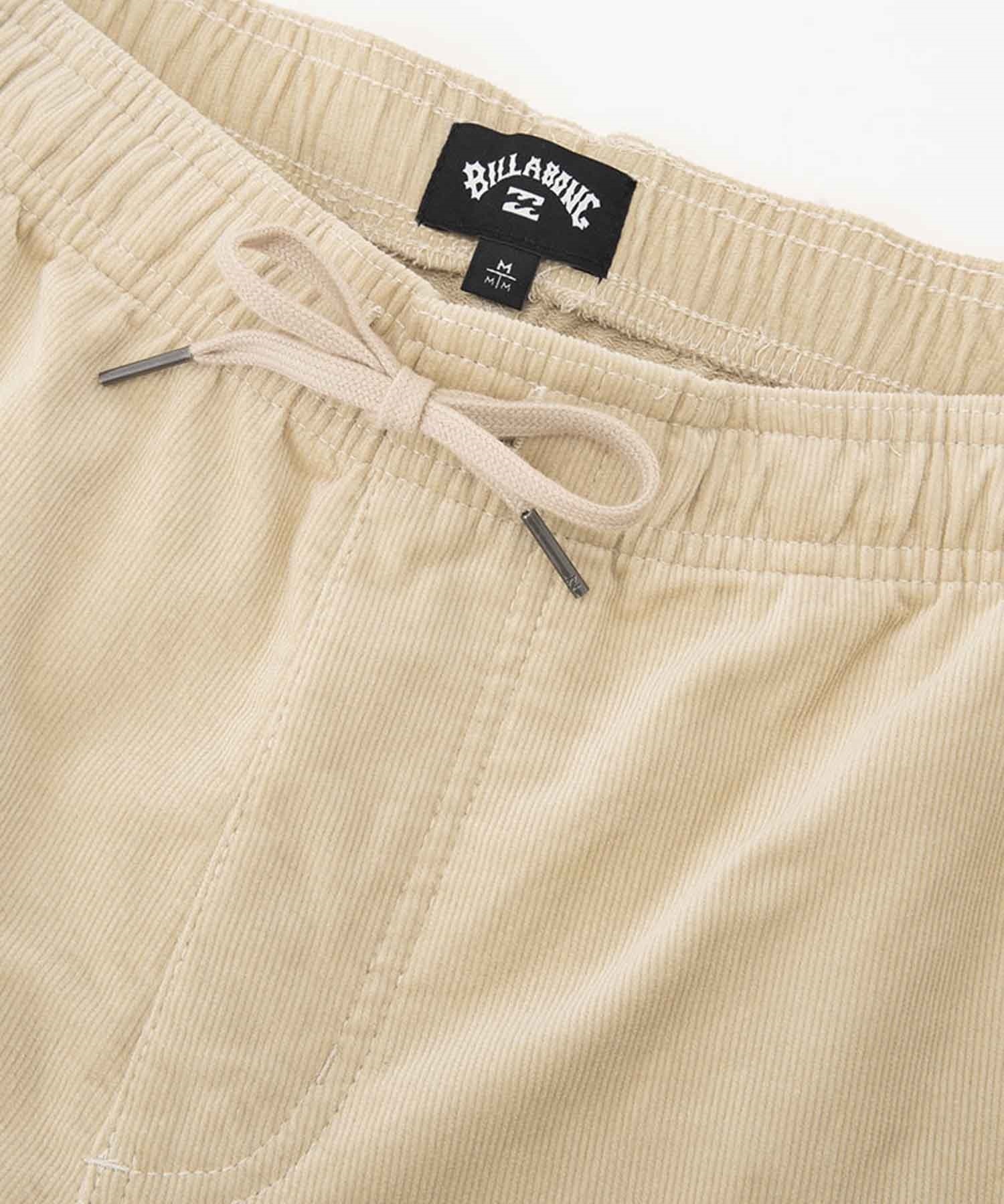 【クーポン対象】BILLABONG ビラボン メンズ ハーフパンツ 無地 ワンポイント コーデュロイ ショートパンツ ショーツ BE011-603(CHI-S)