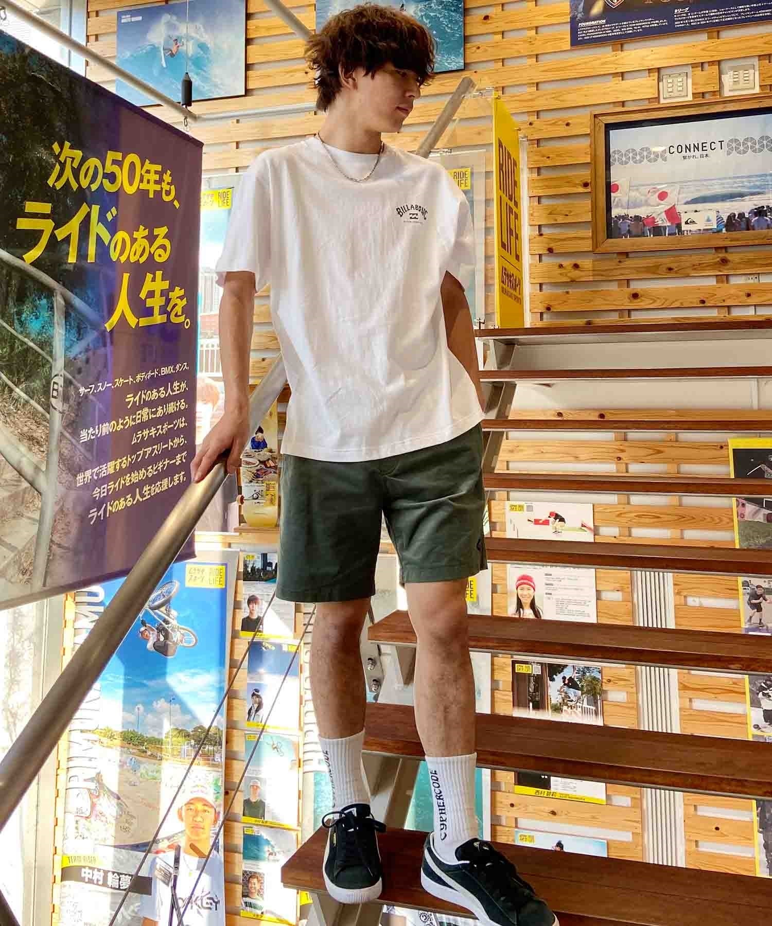 BILLABONG ビラボン メンズ ハーフパンツ 無地 ワンポイント