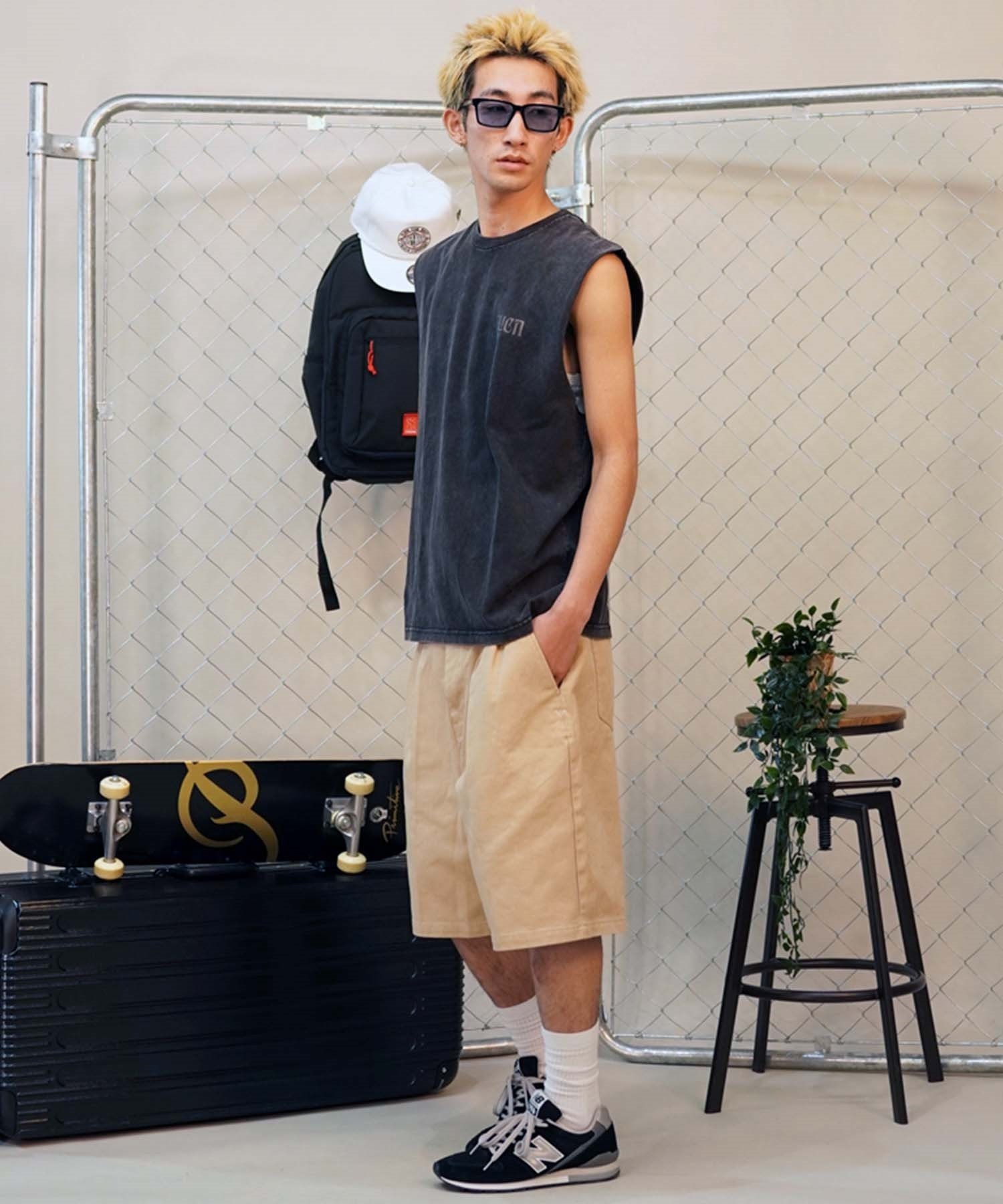 RVCA ルーカ ACE TUCK SHORTS メンズ ショーツ ショートパンツ ハーフパンツ BE041-636(BLK-S)