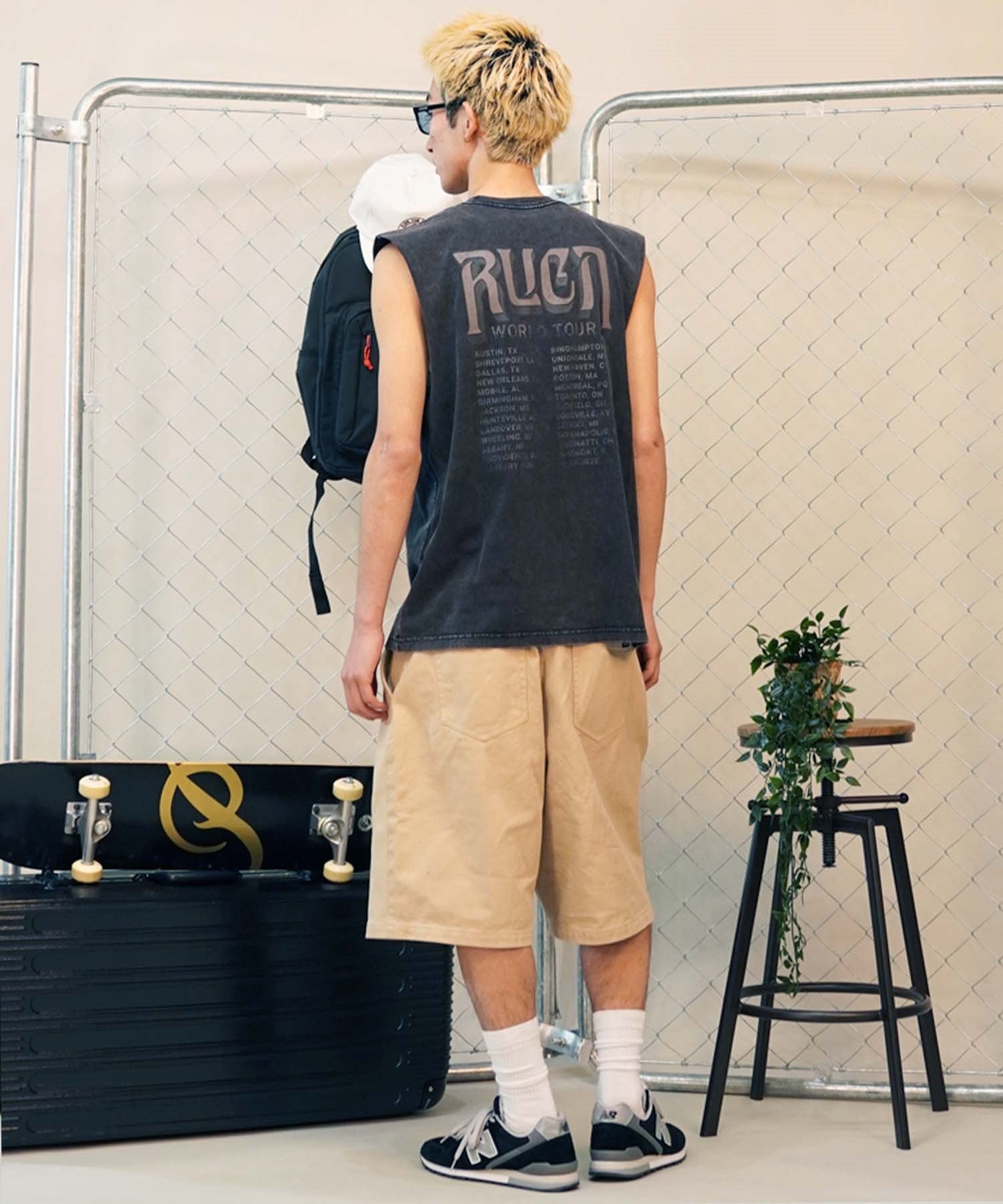 RVCA ルーカ ACE TUCK SHORTS メンズ ショーツ ショートパンツ ハーフパンツ BE041-636(BLK-S)