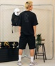 【クーポン対象】RVCA ルーカ メンズ ハーフパンツ ショートパンツ ワンポイント ロゴ セットアップ対応 BE041-637(WHT-S)