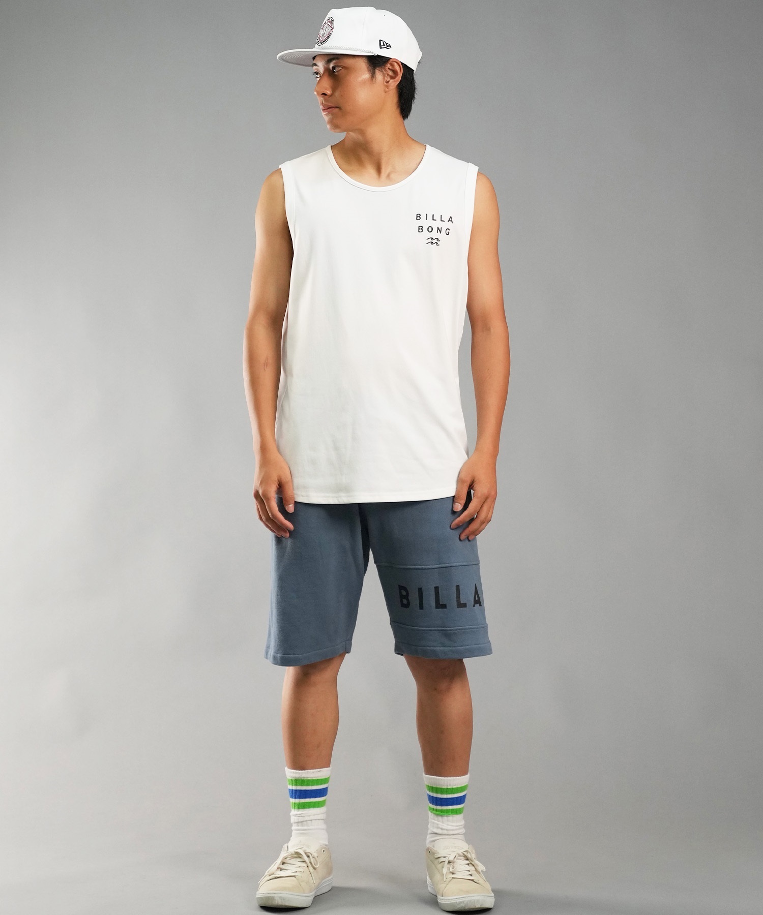 BILLABONG ビラボン ショートパンツ メンズ スウェット 裏毛 ブランドロゴ LOGO PRINT ウォークパンツ BE01A-602(IND-M)