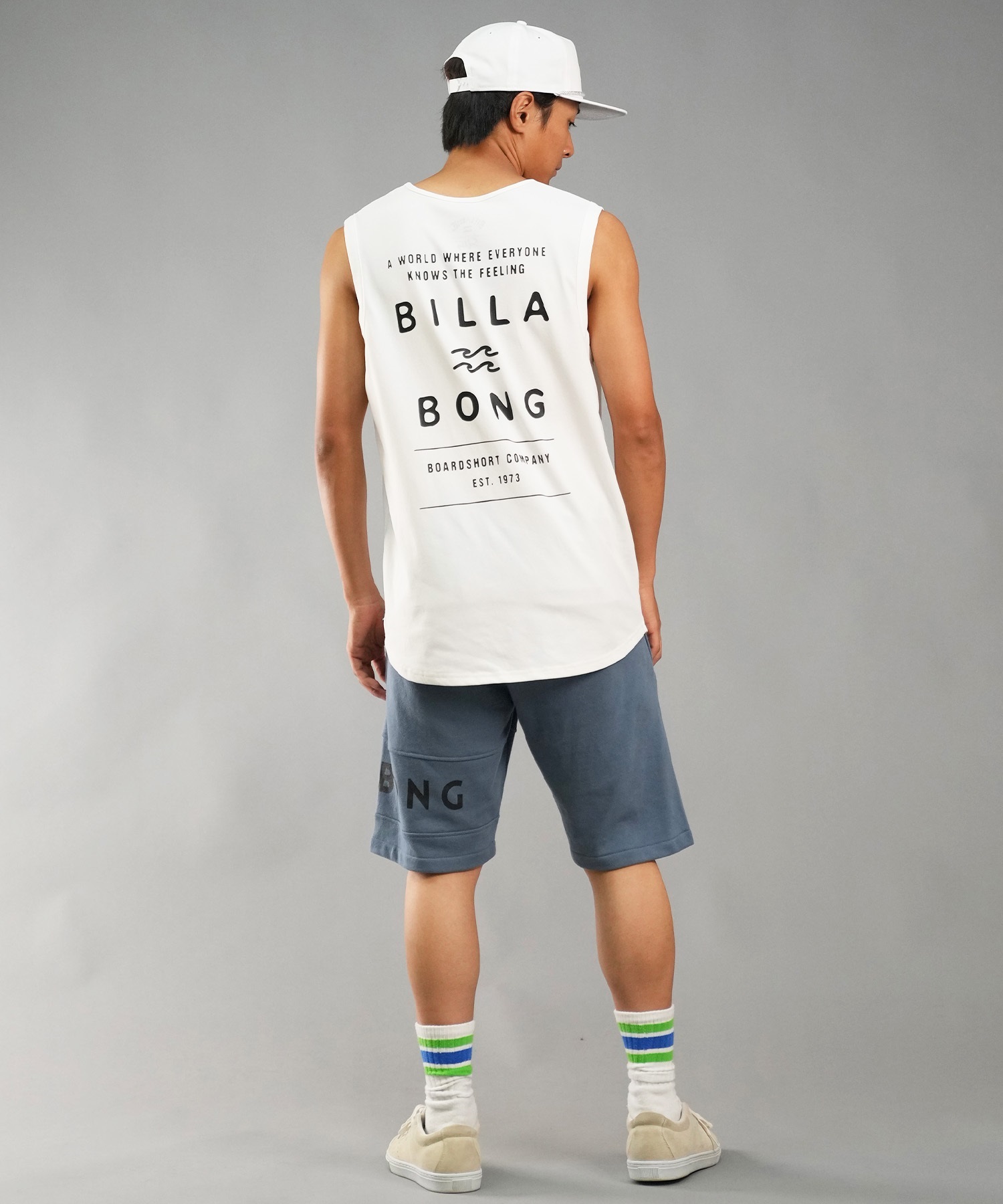 BILLABONG ビラボン ショートパンツ メンズ スウェット 裏毛 ブランドロゴ LOGO PRINT ウォークパンツ BE01A-602(IND-M)