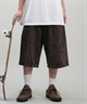 SANTACRUZ サンタクルーズ ショートパンツ メンズ デニムショーツ ロング丈 Big Mouth Pigment Denim Shorts 502242501 ムラサキスポーツ限定(BROWN-M)